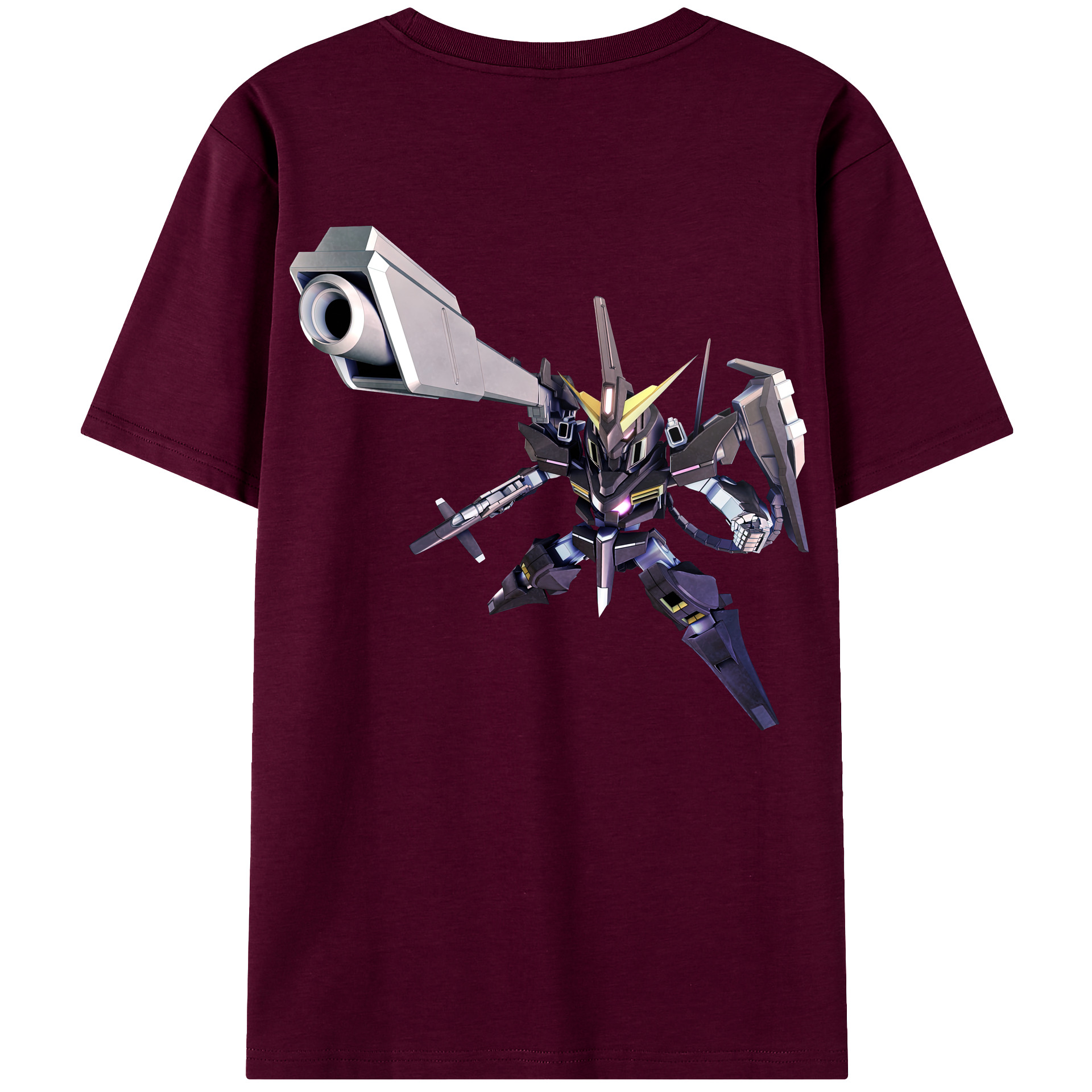 （画像用） 機動戦士ガンダム Mobile Suit Gundam レディース半袖Tシャツ(バックプリント)